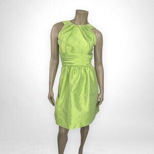 ALFRED SUNG 8‎ Sleeveless Green Summer Dress Bridal Bridesmaid